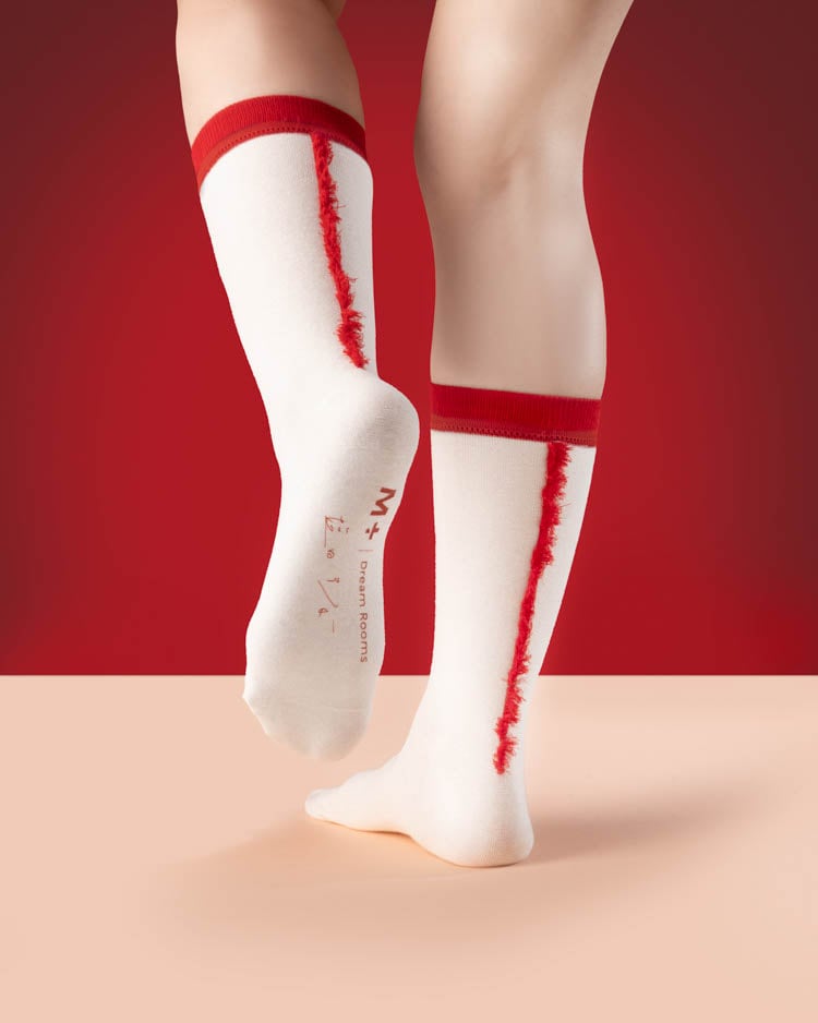 M+ x Chiharu Shiota Socks
