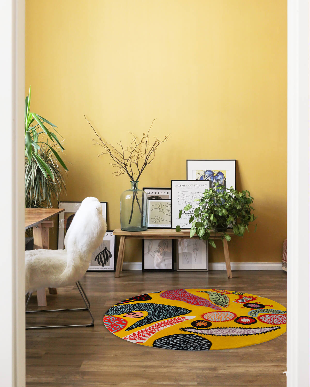 Yayoi Kusama 'Pound of Repose' Rug