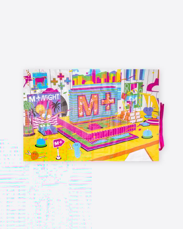 M+ 四周年限定野餐墊