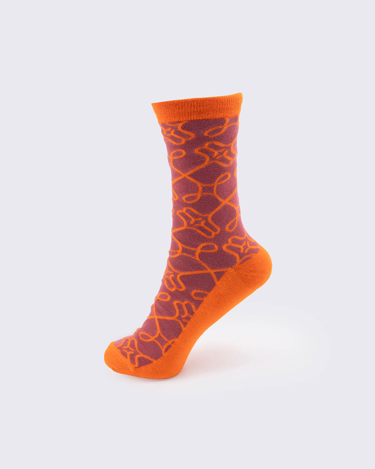 Madame Song Socks, Orange, large