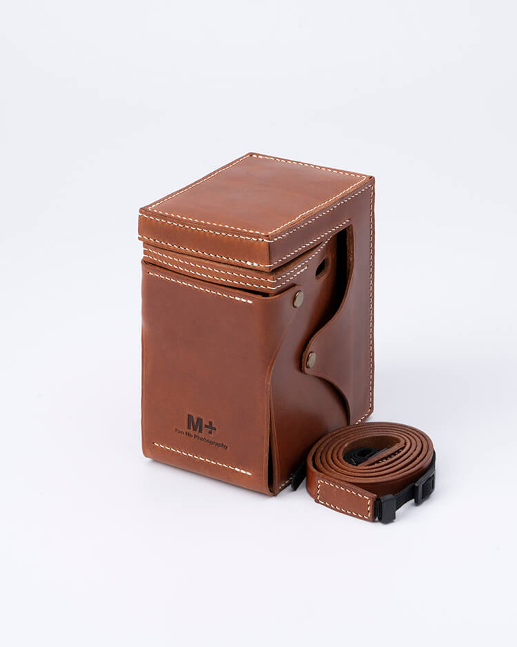 Fan Ho Leather Camera Cover with Strap