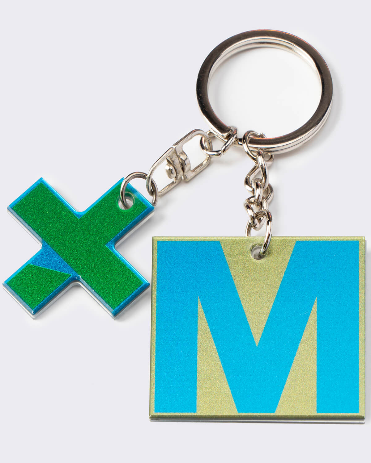 M+ 鏡面鑰匙扣