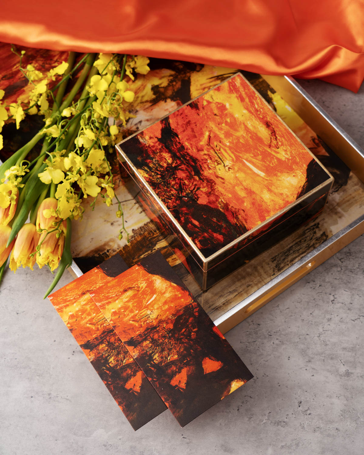 趙無極漆盒, 《無題》1978, large