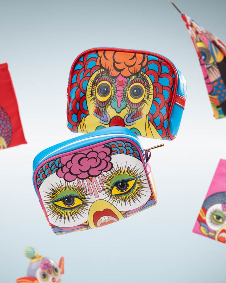 田名網敬一隨身收納包