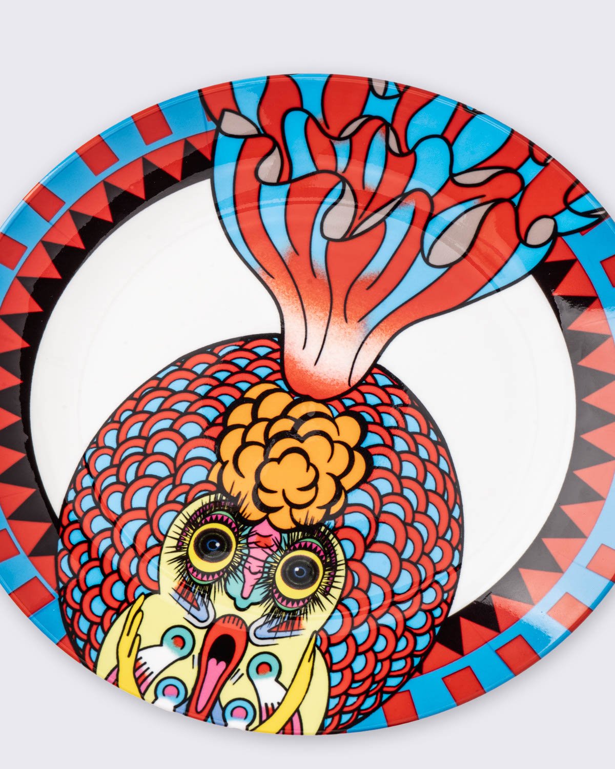 田名網敬一餐碟, , large