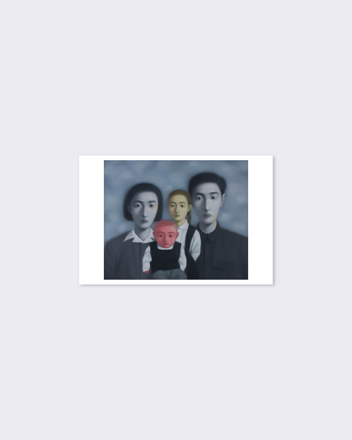 Zhang Xiaogang 'Bloodline—Big Family No. 17' Print