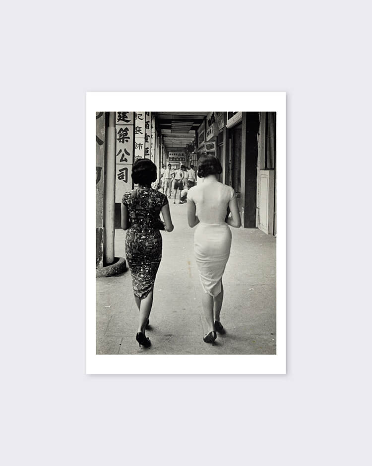 Yau Leung 'Two Women (Gloucester Road)' Postcard