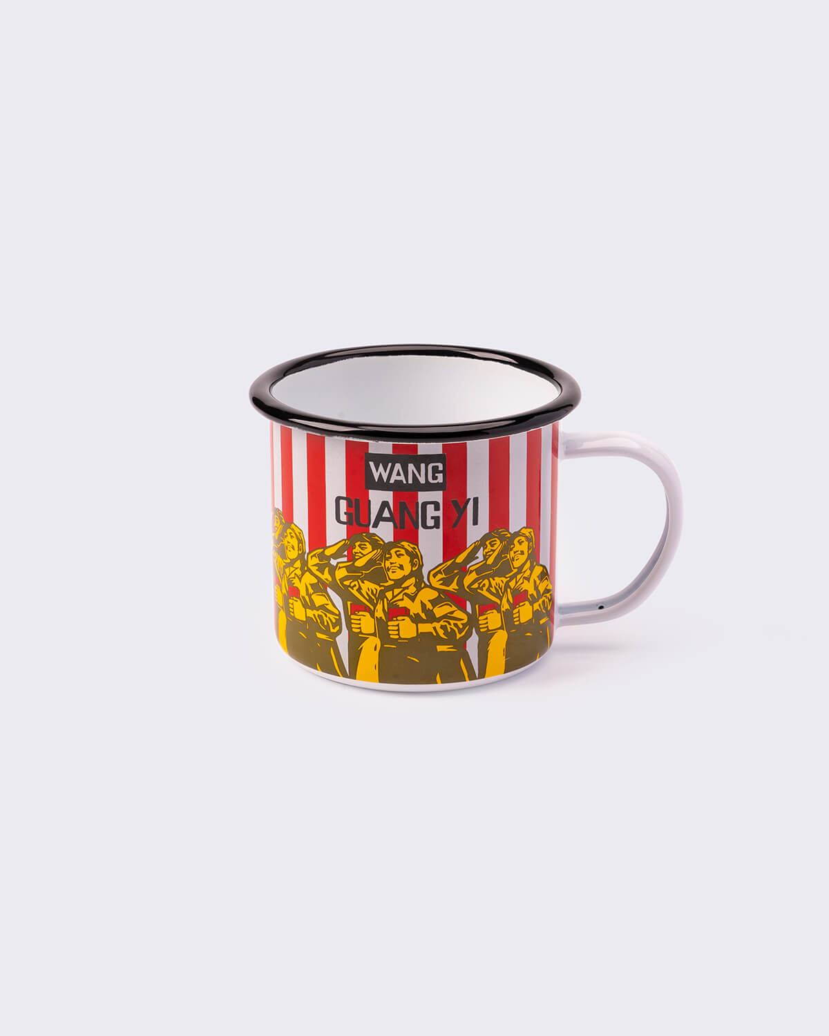 Wang Guangyi 'Great Criticism: Chanel' Enamel Mug | Tea & Coffee  Accessories | M+ Shop | M+ Museum