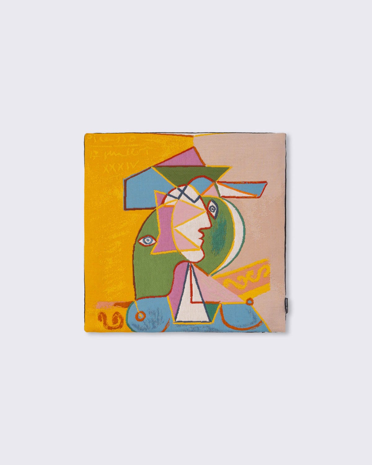 JULES PANSU, CUSHION COVER《FEMME AU CHAPEAU》, 《戴帽的女子》- 1934, large
