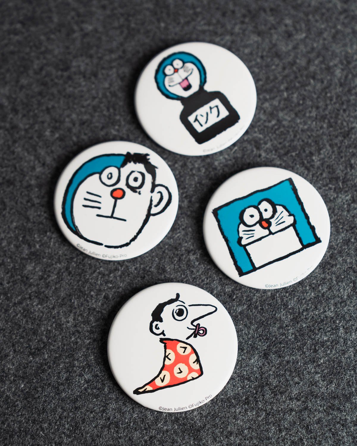 Doraemon & Jean Jullien 襟章, , large