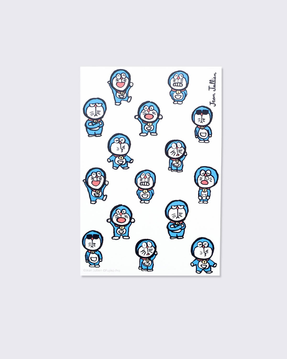 Doraemon & Jean Jullien Postcard Set, , large