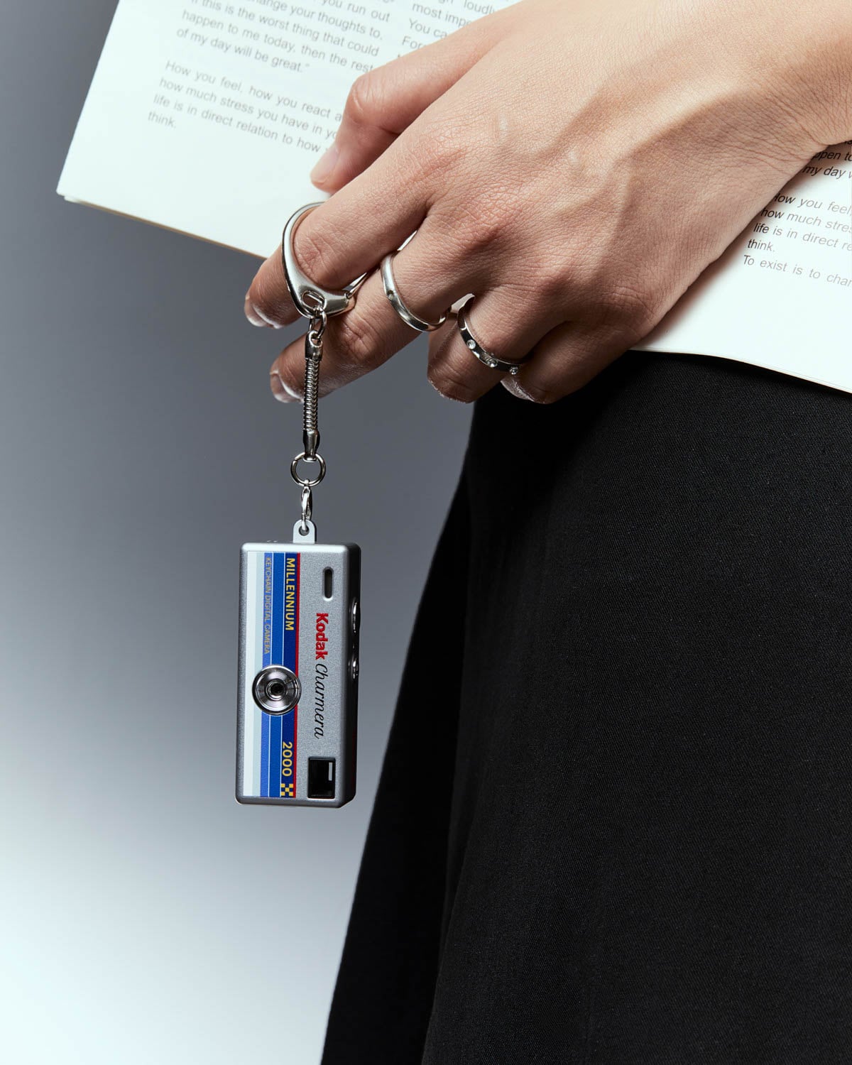 KODAK CHARMERA Keychain Digital Camera Blind Box-MILLENNIUM (1pc), , large