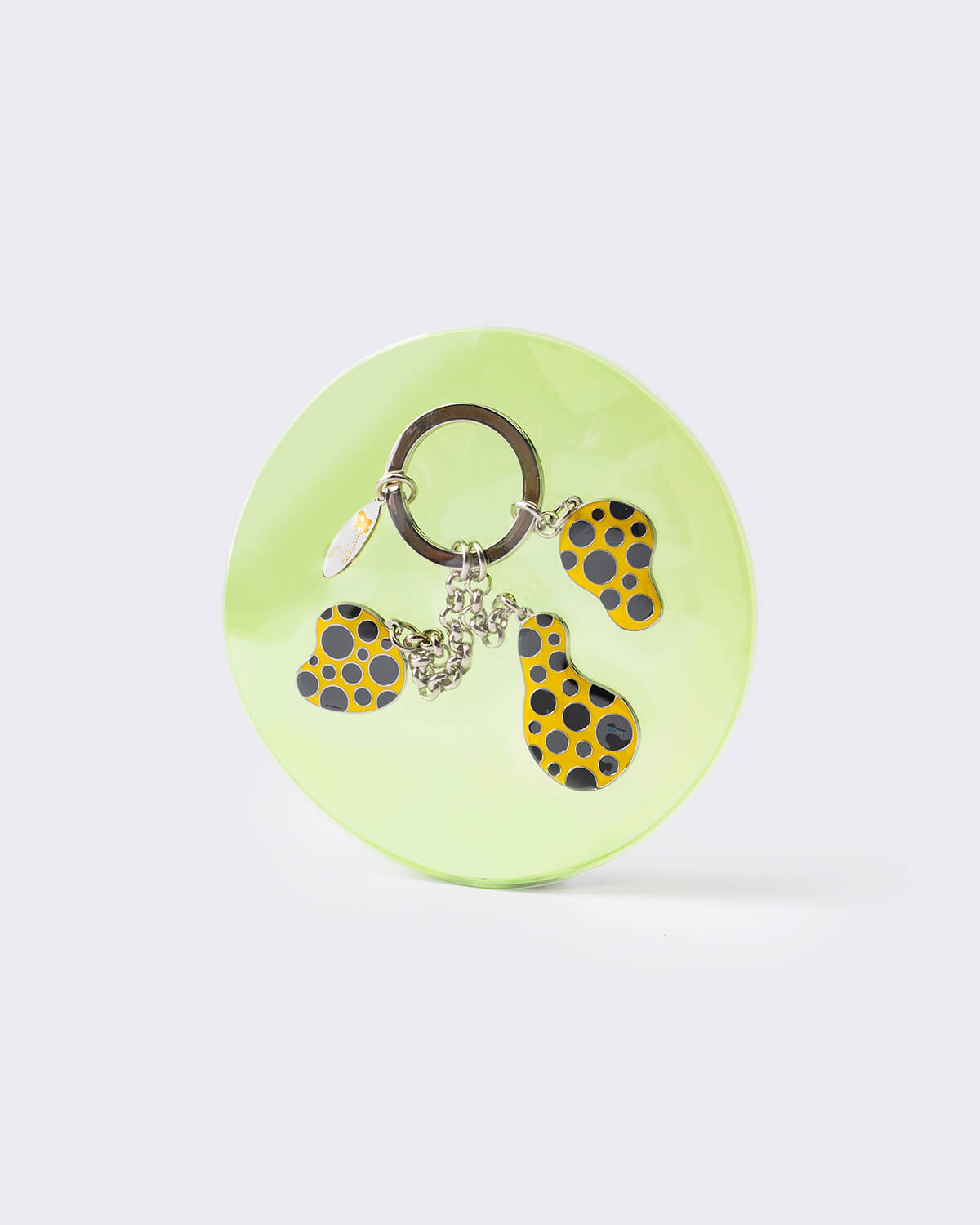 Yayoi Kusama YAYOI-chan Plush vol.3 Keychain Charm yayoi kusama Yellow Tree