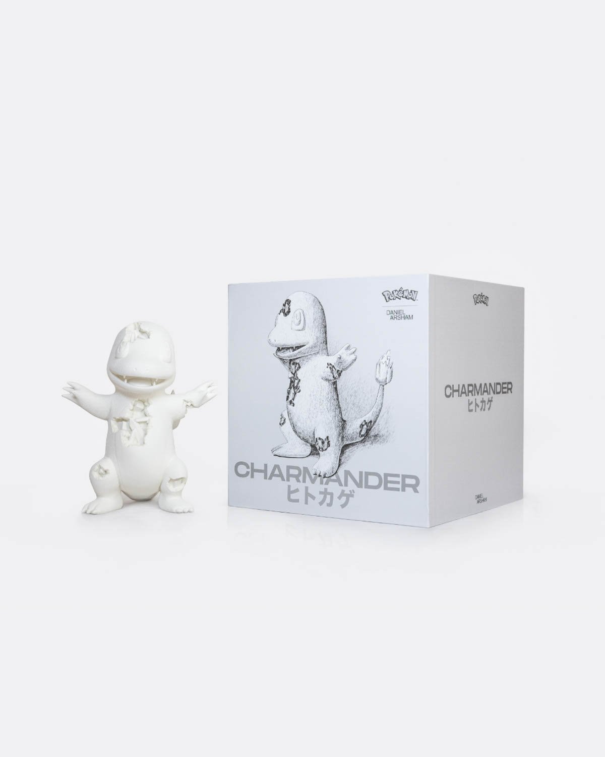 Daniel Arsham × Pokémon Crystalized Charmander (White)