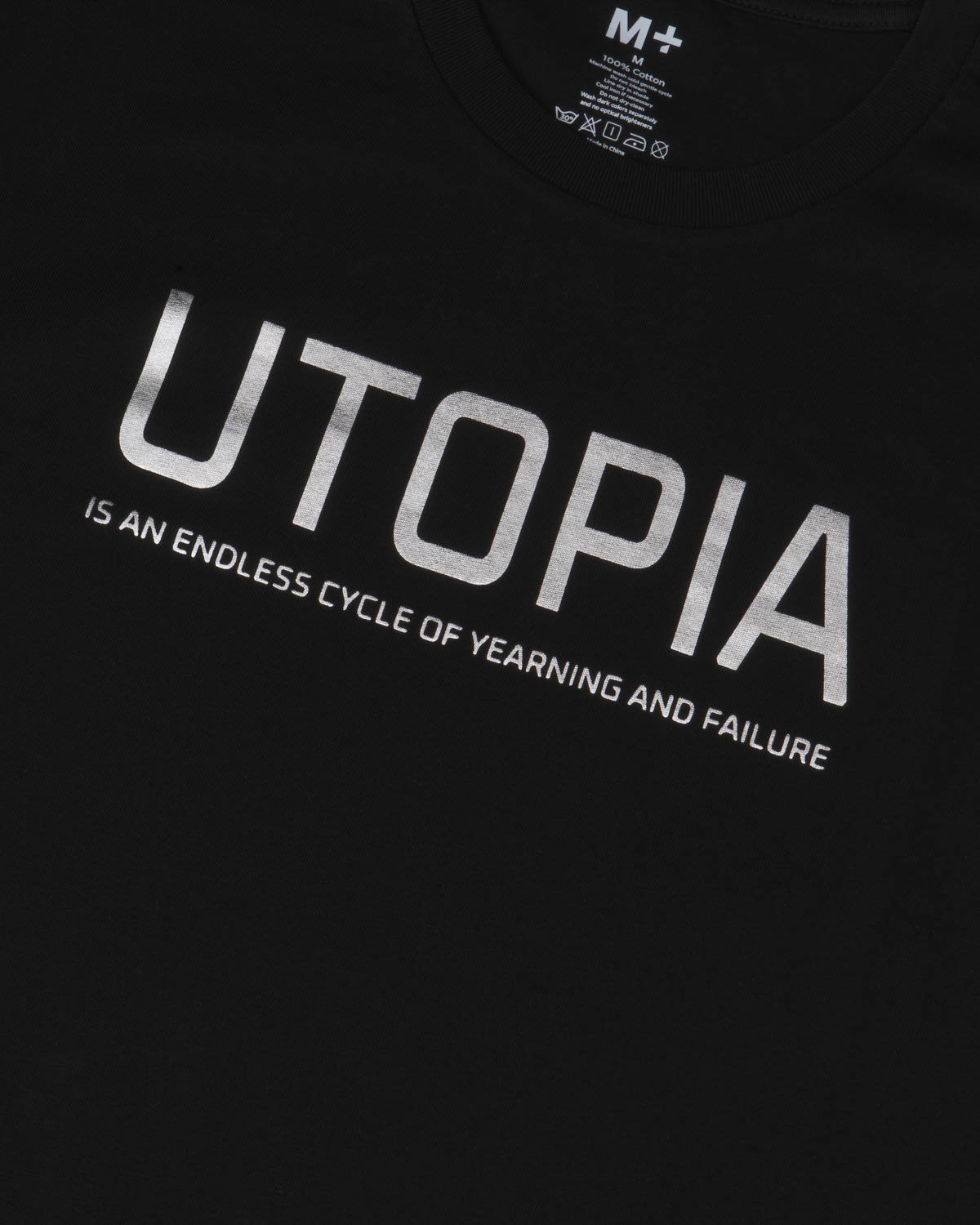 Lee Bul 'Untitled (Willing To Be Vulnerable&mdash;Velvet #15) (Detail)&rsquo; T-shirt, Black, large