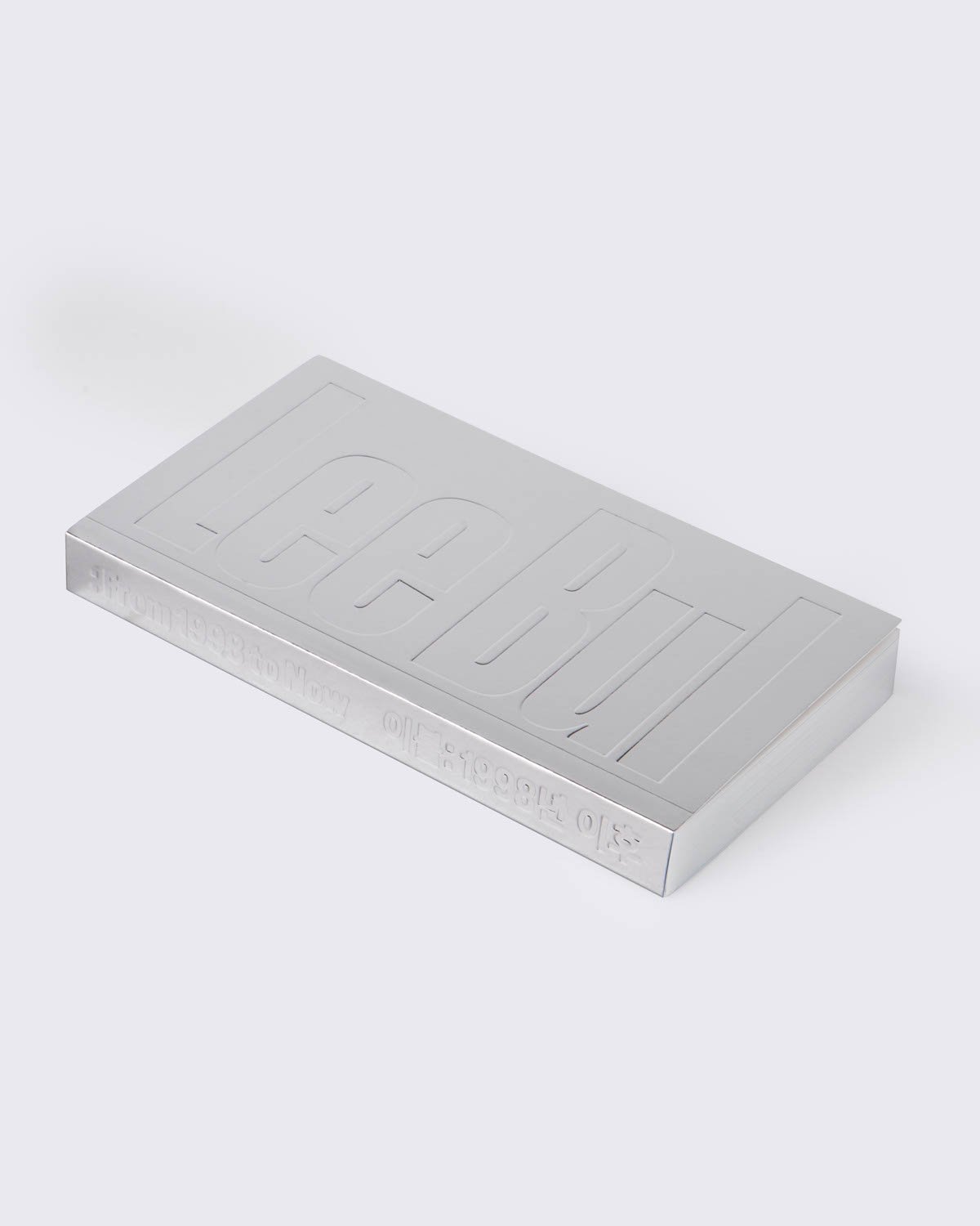 李昢銀色筆記本, , large