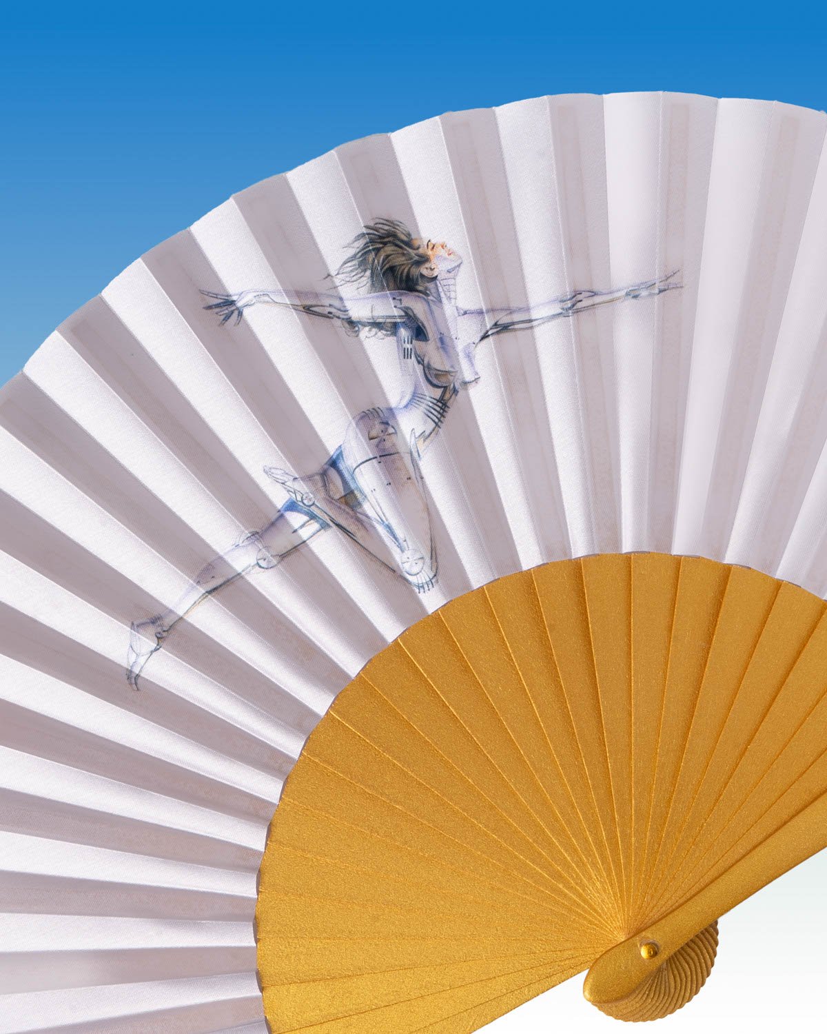 空山基'Sexy Robot' 摺扇, , large