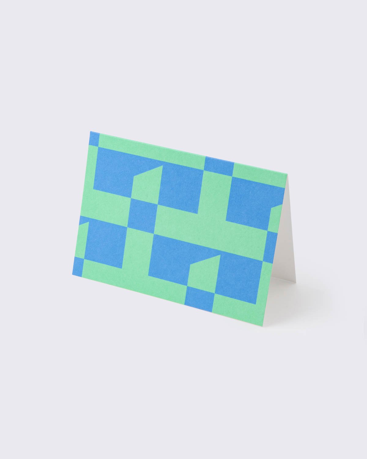 M+ Greeting Card, Green, large