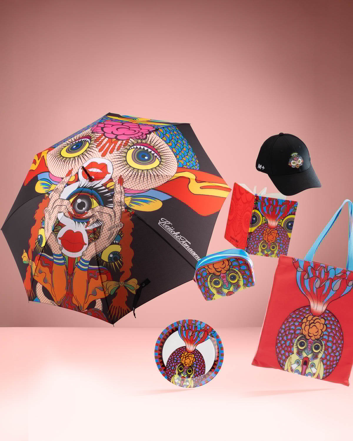 田名網敬一棒球帽, 黑色, large