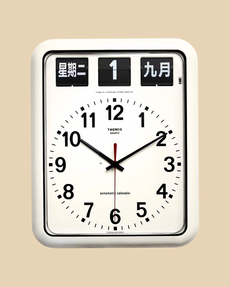 TWEMCO BQ-12A Wall Clock (Chinese)