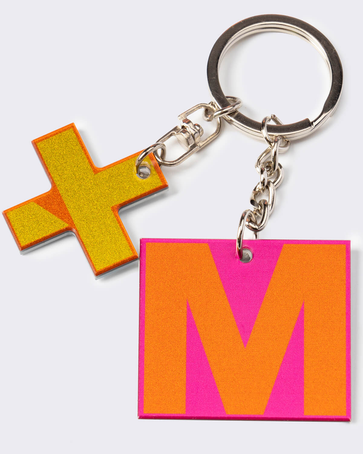 M+ Mirror Keychain