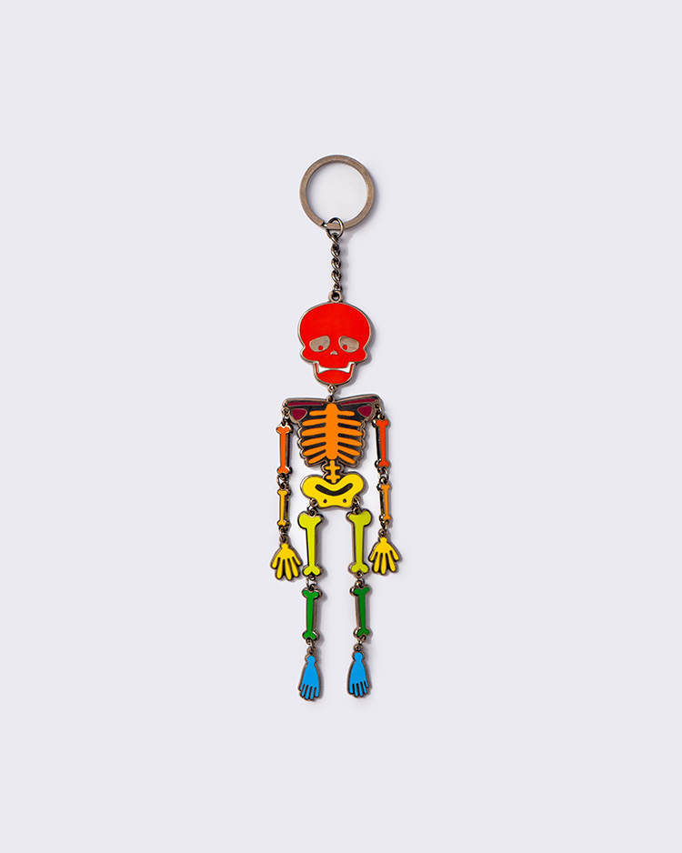 Ay-O 'Inner Rainbow Skeleton' Charm