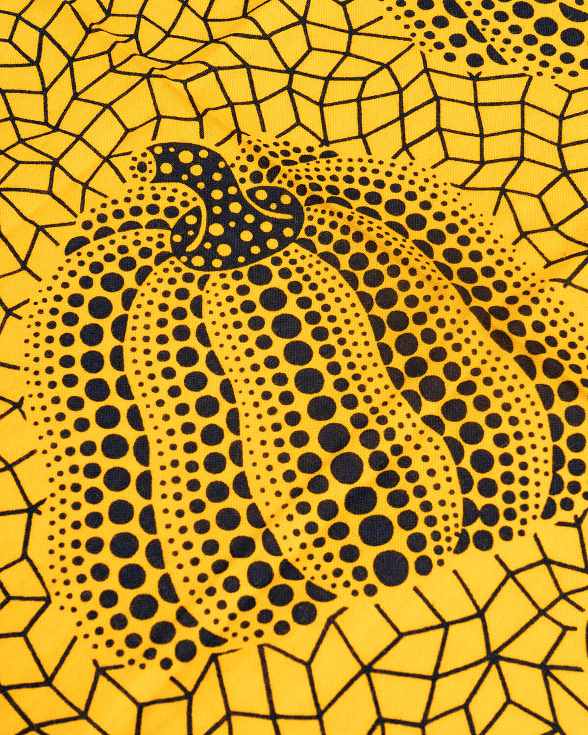 Yayoi Kusama Pumpkin Japanese Towel (Yellow/Black) 
