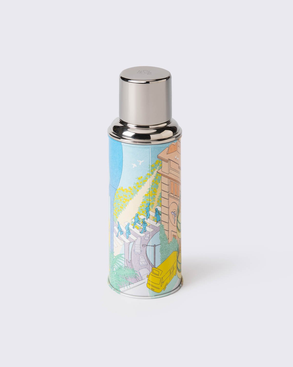 CAMEL, 450ML GLASS VACUUM FLASK "MODERN HK CULTURE" DESIGNED BY KS CHENG, 香港文化系列 by KS Cheng, large