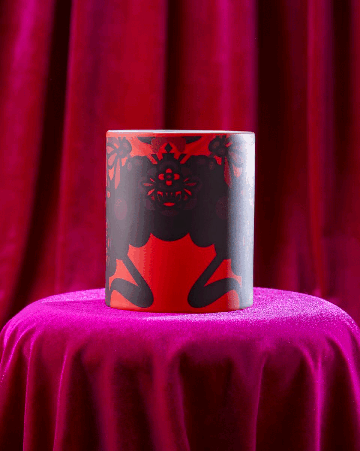 Vivienne Tam 'Opera Girl' Colour Change Ceramic Mug, , large