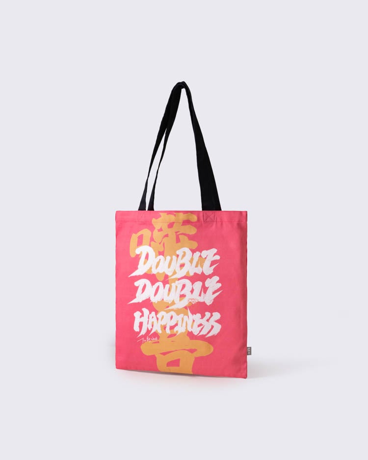 M+ | The Big Words Special Edition “Double Double Happiness” Tote Bag