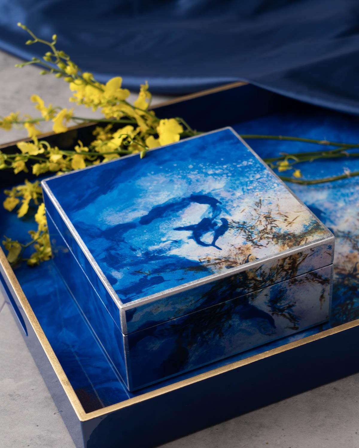 趙無極漆盒, , large