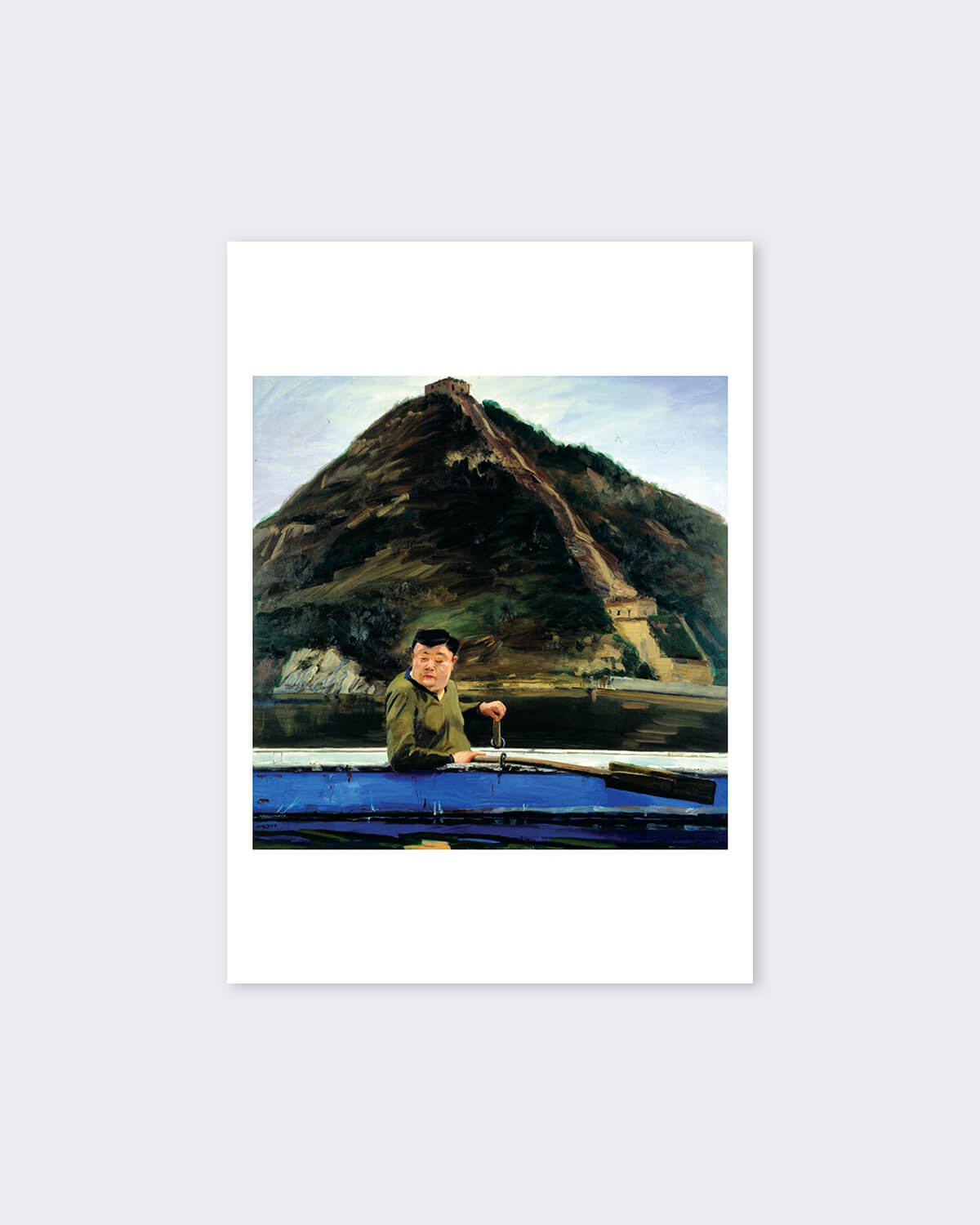 Liu Xiaodong 'A Mountain' Postcard