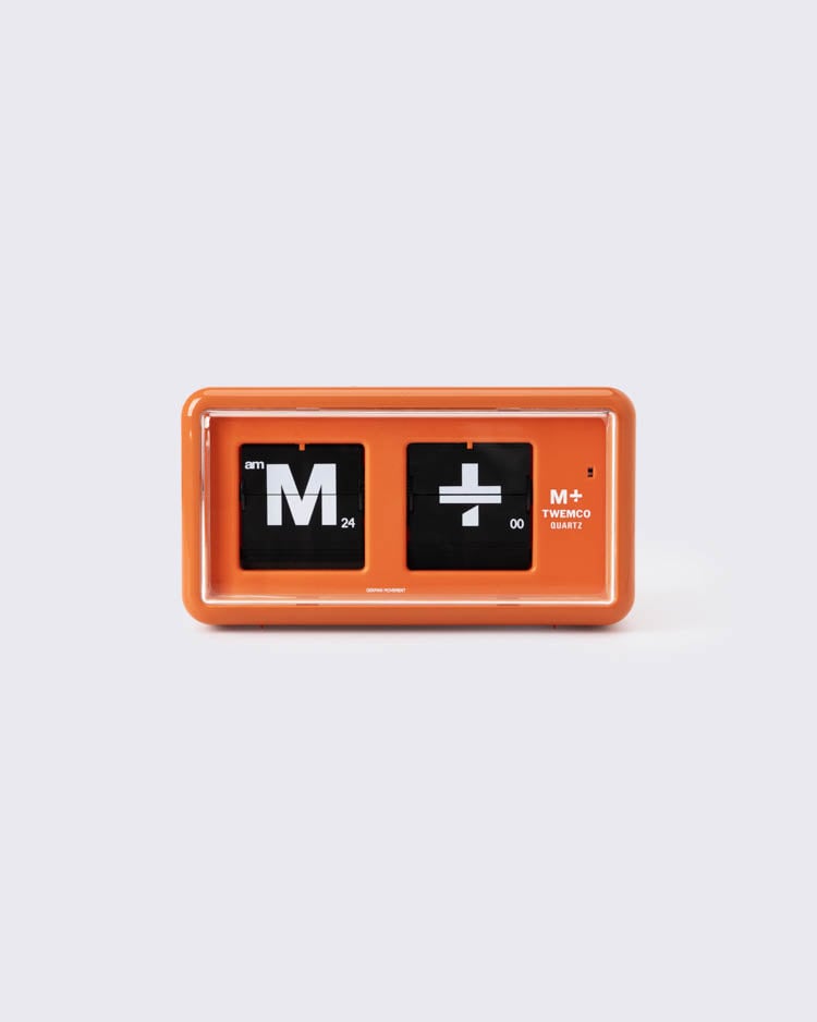 M+ &times; TWEMCO 別注版 QT-30 桌上鐘