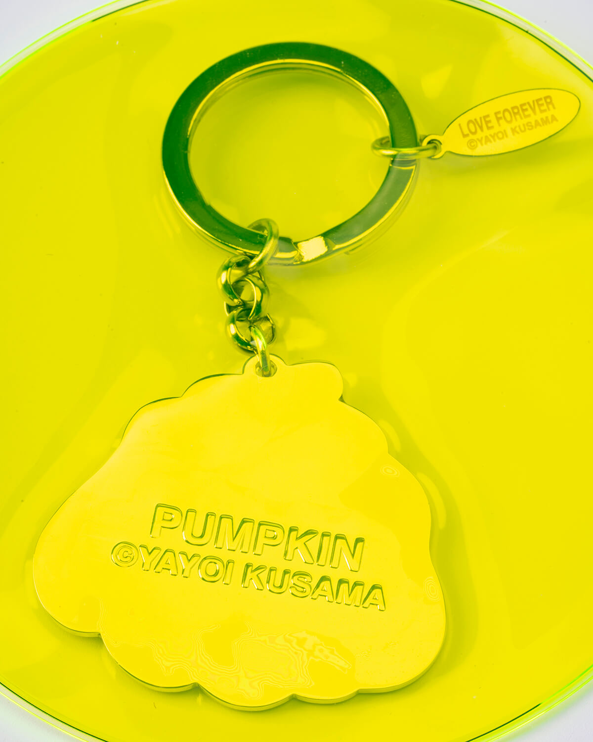 Yayoi Kusama YAYOI-chan Plush vol.3 Keychain Charm yayoi kusama Yellow Tree