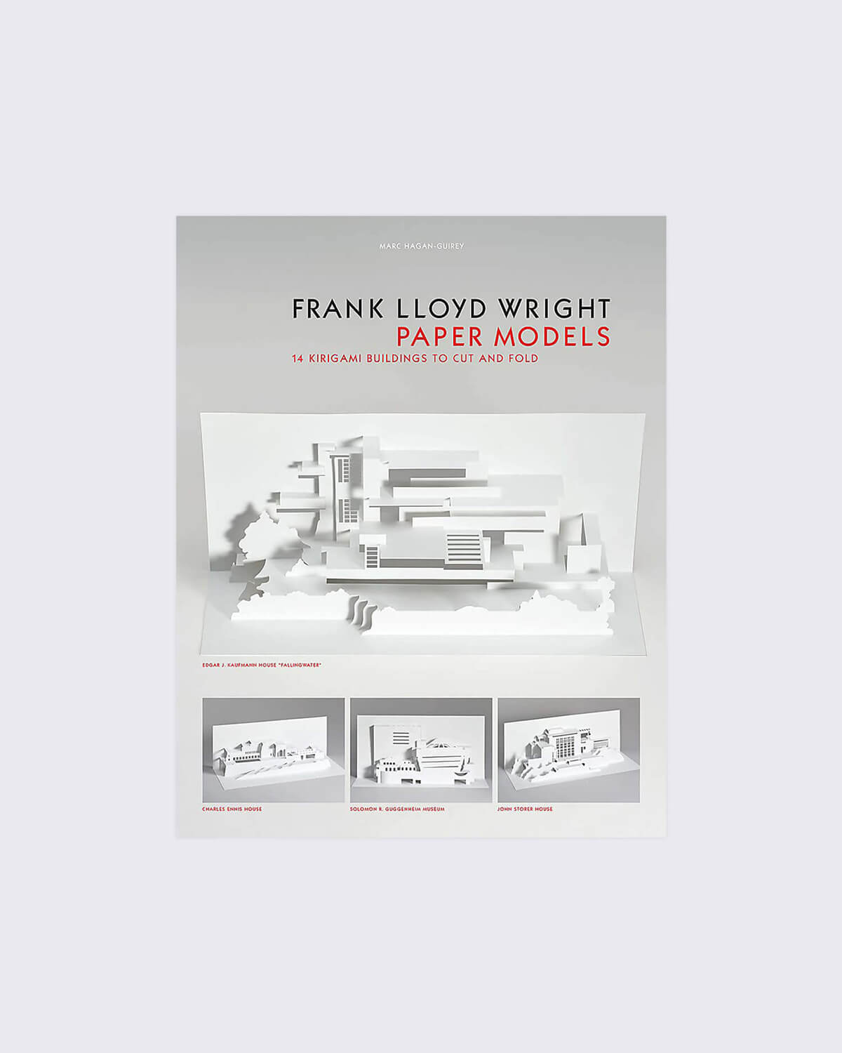Frank Lloyd Wright Paper Models: 14 Kirigami Buildings To Cut And Fold 