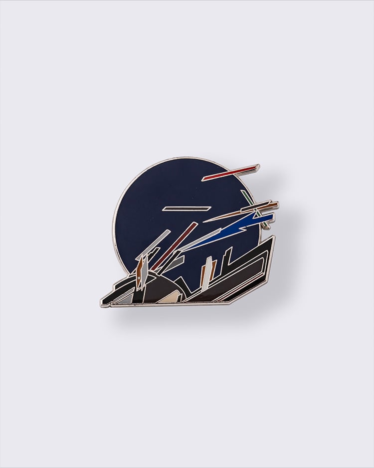 Zaha Hadid Design 'Nighttime' Enamel Pin