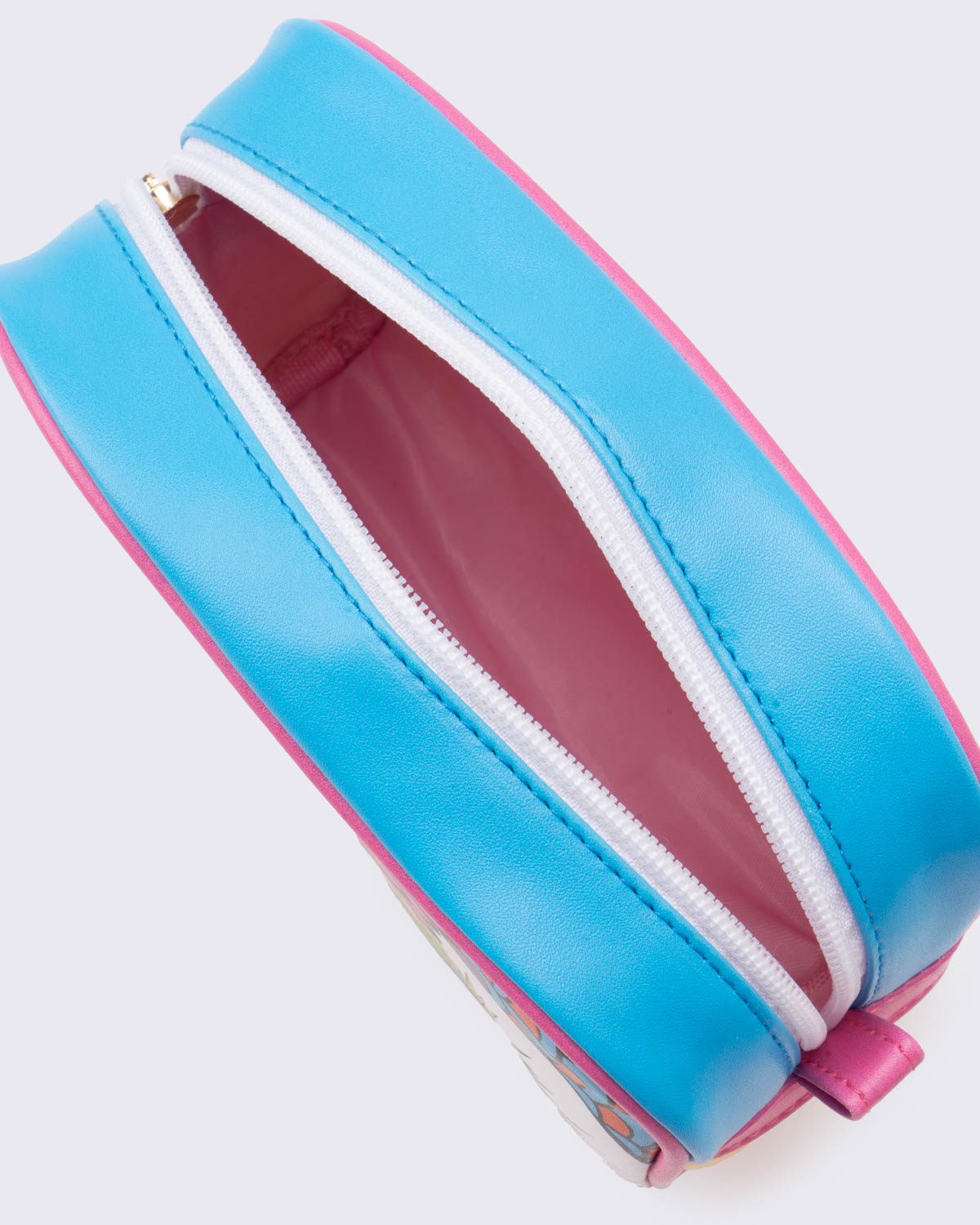 田名網敬一隨身收納包, 粉紅色, large