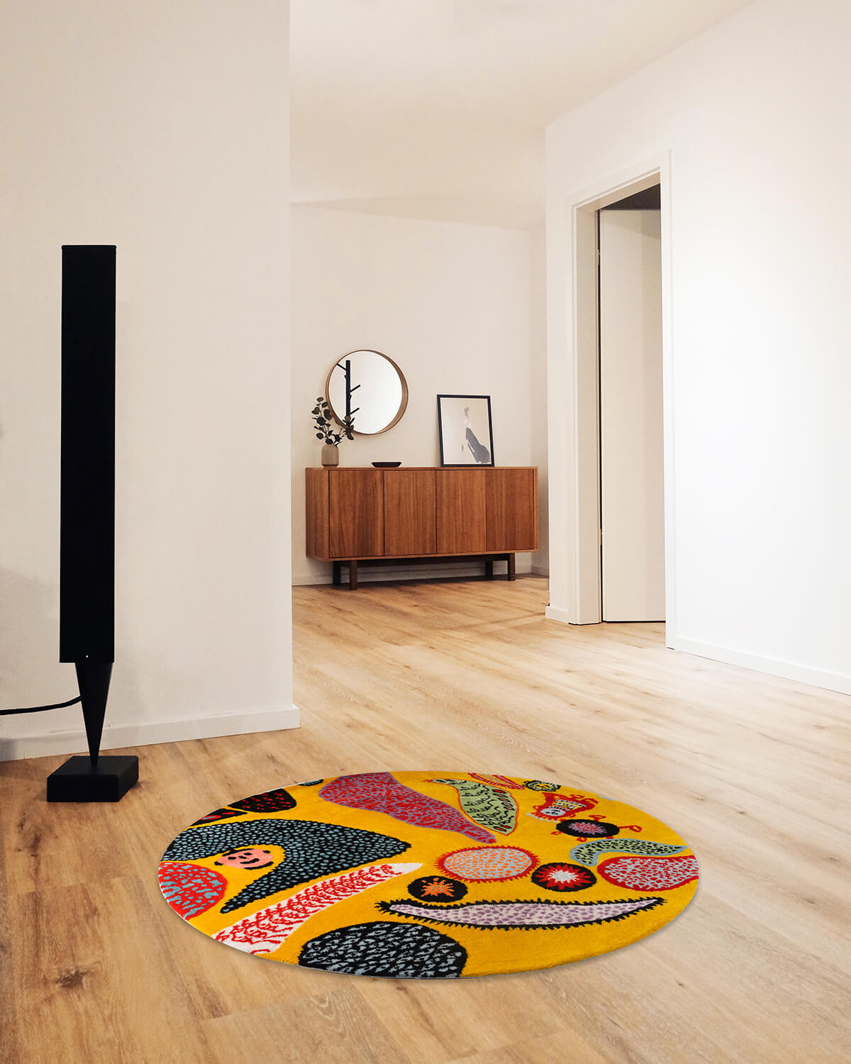 Yayoi Kusama 'Pound of Repose' Rug