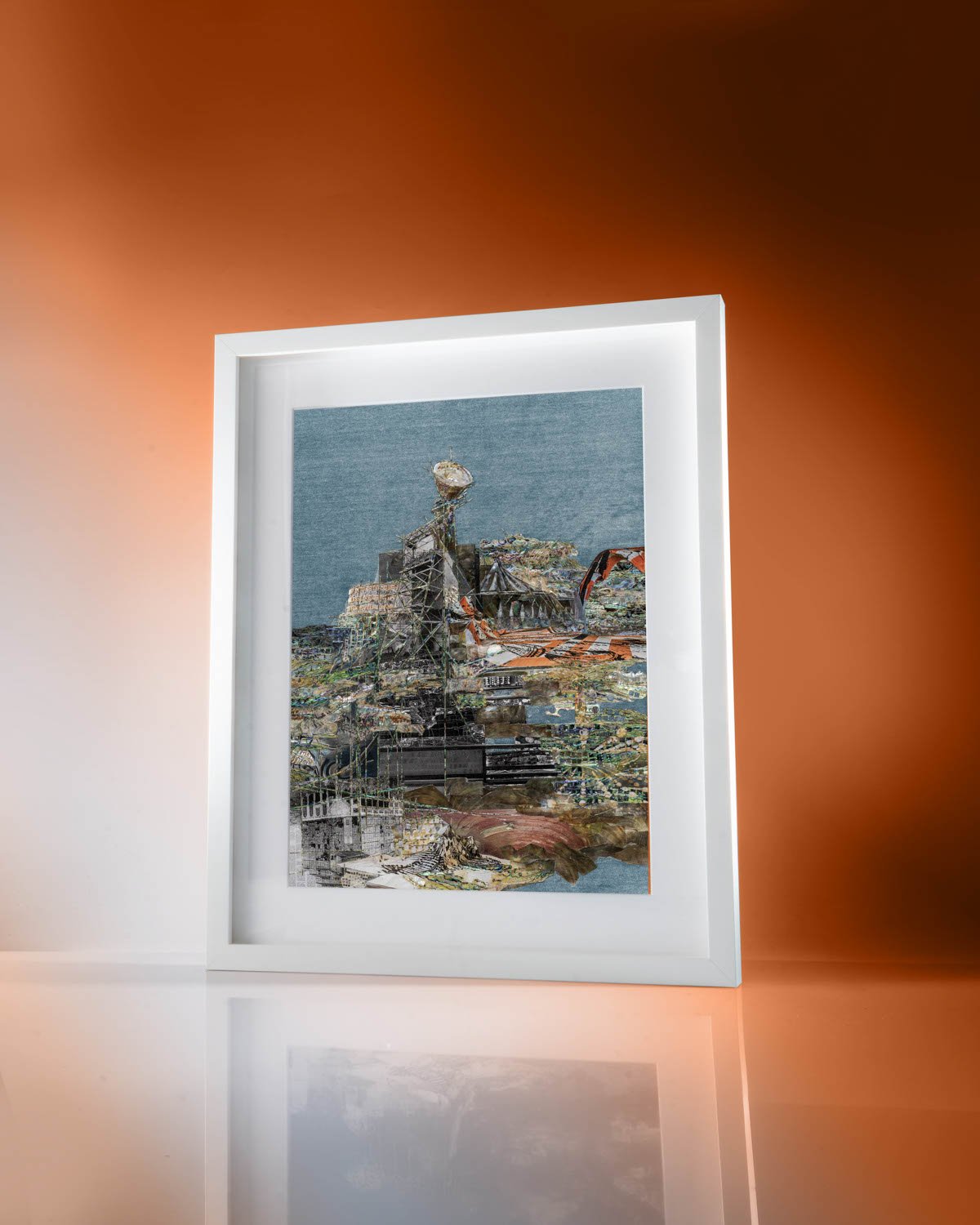 李昢《無題（甘願脆弱 &mdash; 絲絨 #15）》（局部）印刷畫, , large