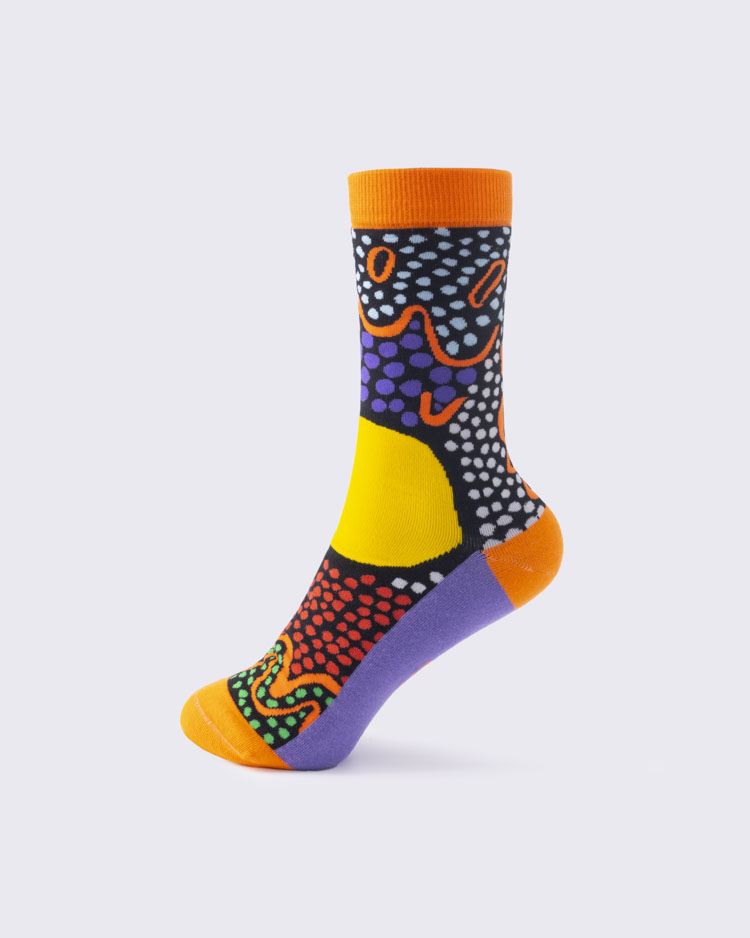 Yayoi Kusama Knitted Socks 