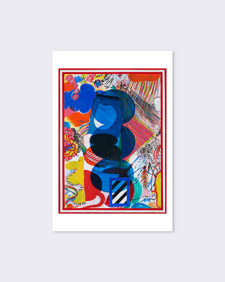山崎鶴子《作品》印製畫（S）