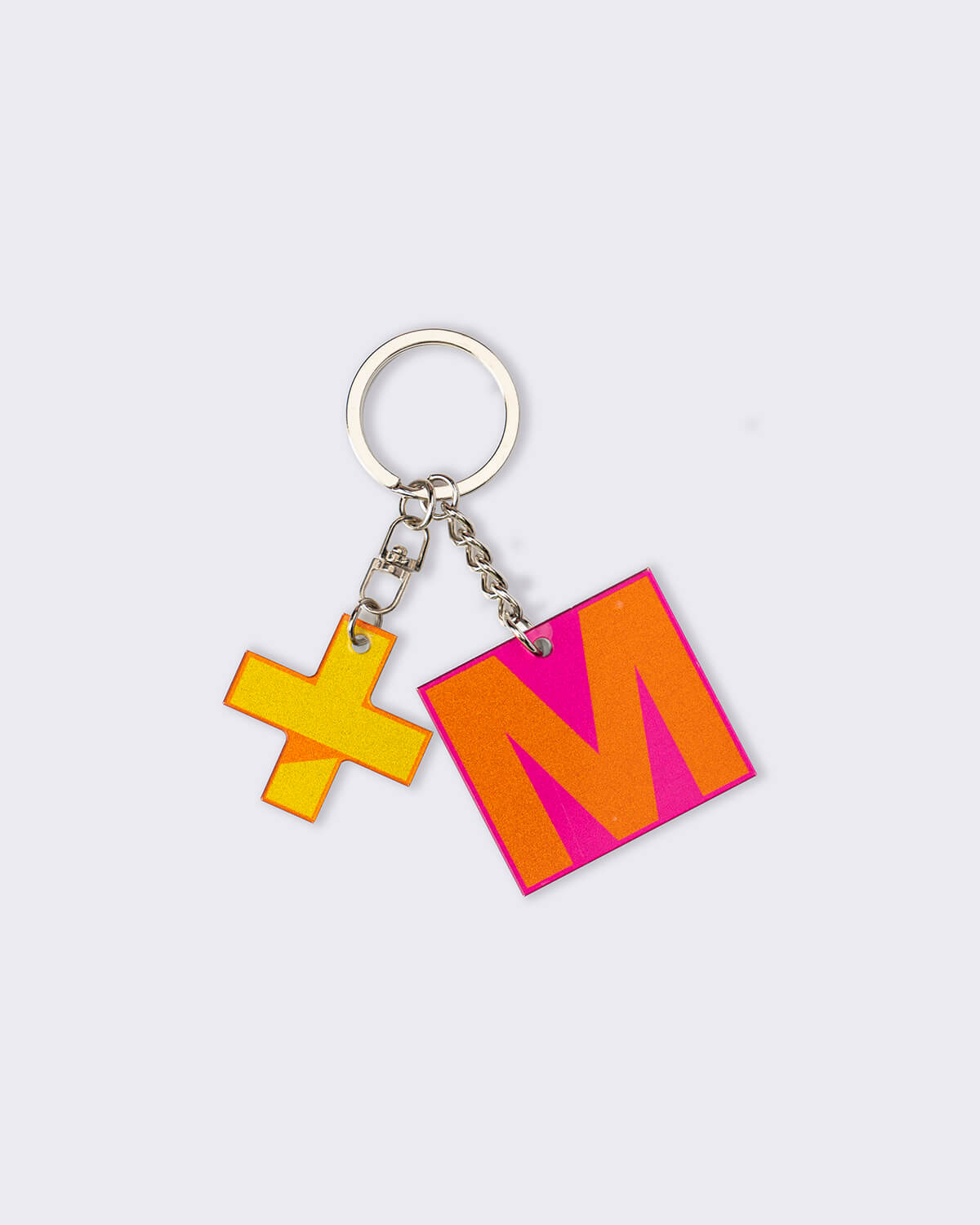 M+ 鏡面鑰匙扣