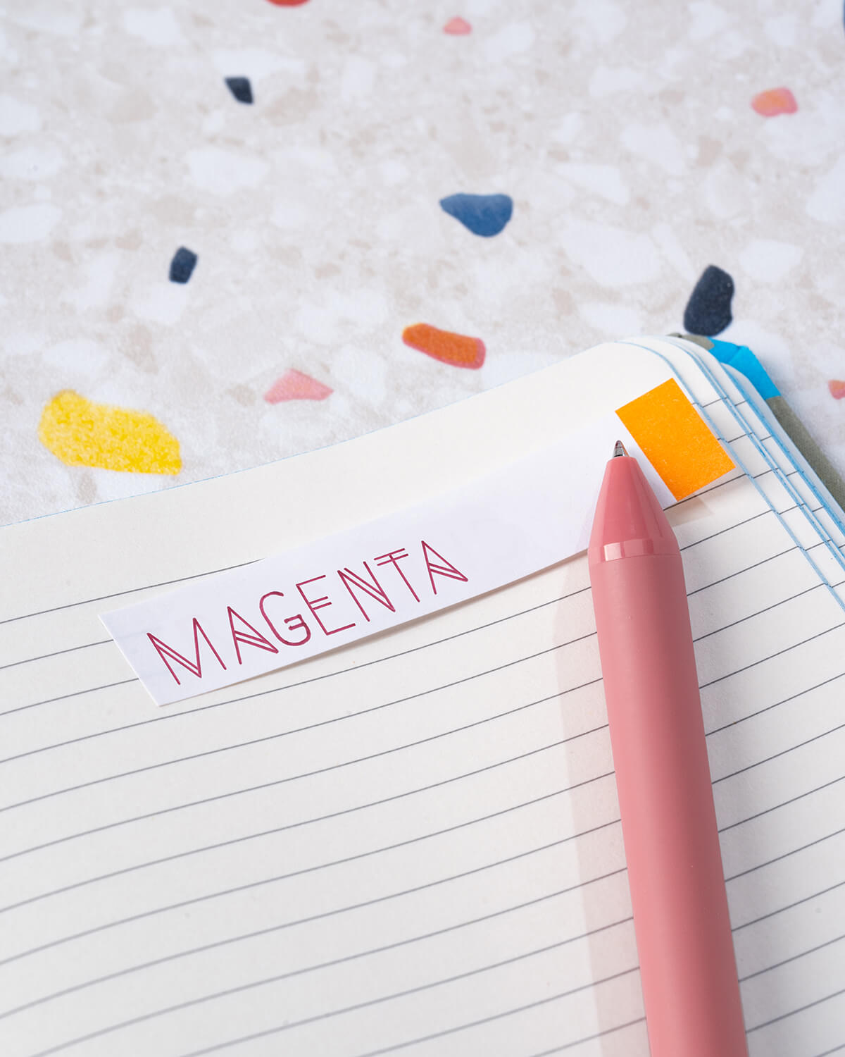 M+ Gel Pen, Magenta, large