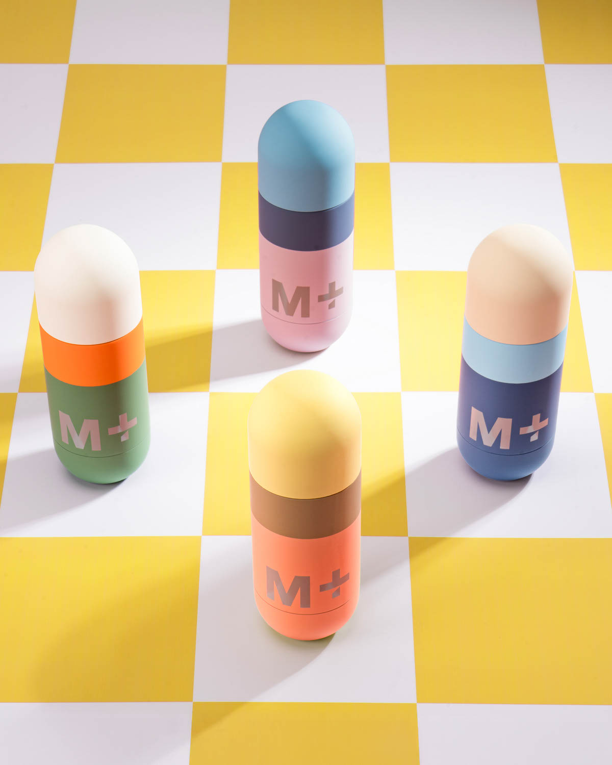 M+ Orb 保溫瓶, 藍色/海軍藍/粉紅色, large