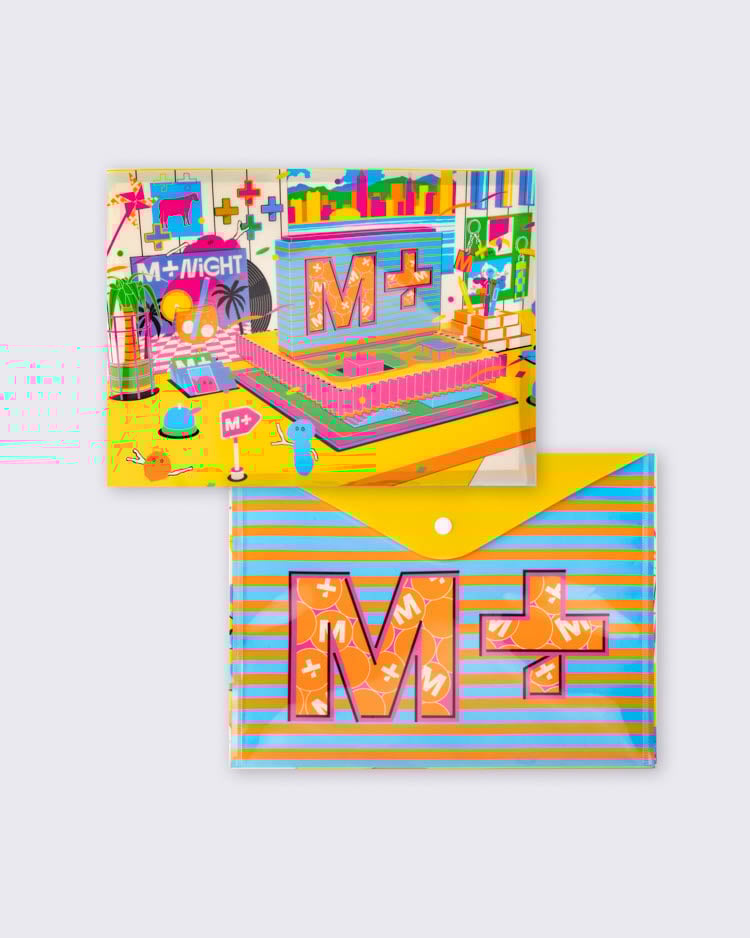 M+ 四周年系列信封文件夾