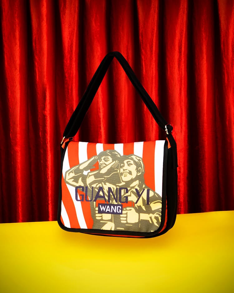Wang Guangyi 'Great Criticism: Chanel' Shoulder Bag