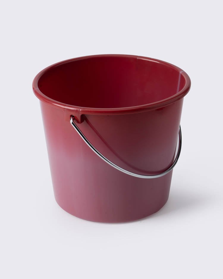Red A Plastic Pail (12L)