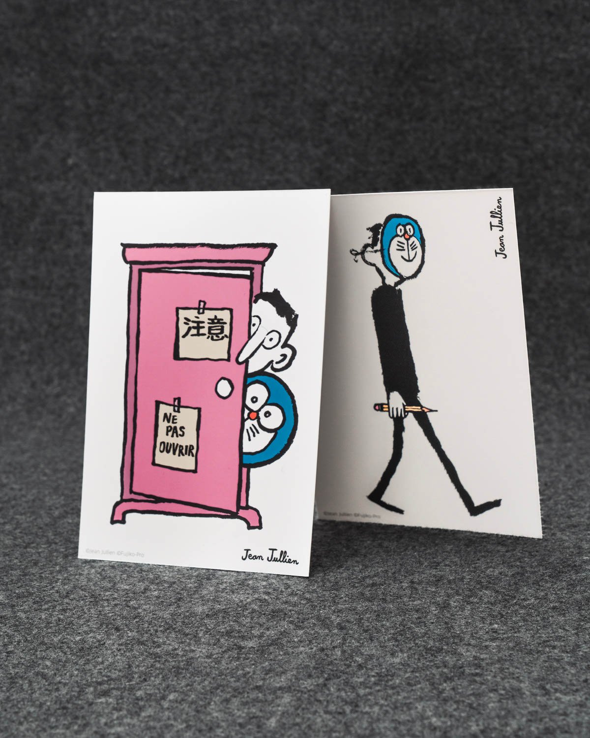 Doraemon & Jean Jullien Postcard Set, , large