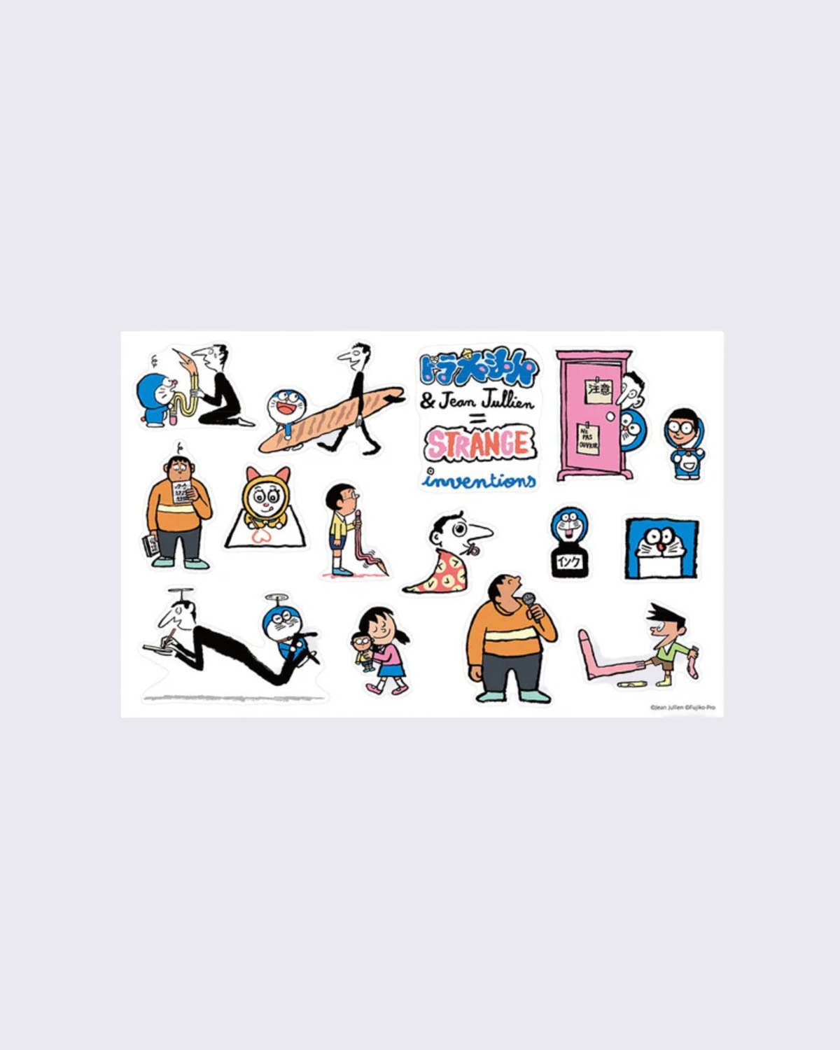 Doraemon & Jean Jullien 貼紙, , large